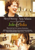 Julie and Julia 2009 movie poster Meryl Streep Amy Adams Nora Ephron Food and drink