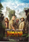 Jumanji: The Next Level 2019 poster Dwayne Johnson Jack Black Kevin Hart Jake Kasdan