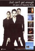 Just Can´t Get Enough CD 1998 poster Depeche Mode