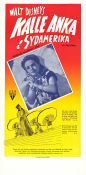 The Three Caballeros 1945 poster Aurora Miranda Norman Ferguson