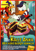 Kalle Anka och hans busiga vänner 1985 movie poster Kalle Anka