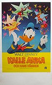 Kalle Anka och hans vänner 1986 poster Kalle Anka
