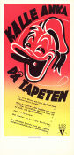 Kalle Anka på tapeten 1948 movie poster Kalle Anka Donald Duck