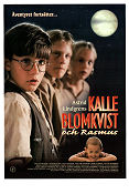 Kalle Blomkvist och Rasmus 1997 movie poster Totte Steneby Göran Carmback Writer: Astrid Lindgren