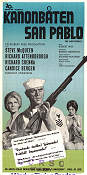 The Sand Pebbles 1966 movie poster Steve McQueen Richard Attenborough Candice Bergen Robert Wise Ships and navy