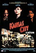 Kansas City 1996 movie poster Jennifer Jason Leigh Miranda Richardson Harry Belafonte Robert Altman Mafia