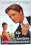 Kär i karriären 1993 movie poster Michael J Fox Gabrielle Anwar