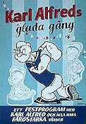 Karl-Alfreds glada gäng 1970 movie poster Karl-Alfred Popeye Animation From comics