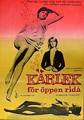 Kärlek för öppen ridå 1962 movie poster Ladies