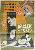 A Girl Named Tamiko 1963 movie poster Laurence Harvey France Nuyen Martha Hyer John Sturges Asia