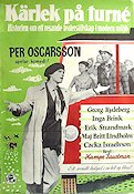 Kärlek på turné 1955 movie poster Per Oscarsson Georg Rydeberg Inga Brink