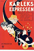 Kärleksexpressen 1933 movie poster Isa Quensel Einar Axelsson Lorens Marmstedt
