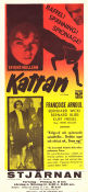 Kattan 1958 poster Francoise Arnoul Bernhard Wicki André Versini Henri Decoin Katter