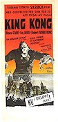 King Kong 1933 movie poster Bruce Cabot Fay Wray Robert Armstrong Merian C Cooper