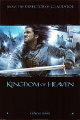 Kingdom of Heaven 2005 movie poster Orlando Bloom Martin Hancock Ridley Scott