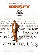 Kinsey 2004 movie poster Liam Neeson Laura Linney Bill Condon