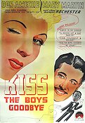 Kiss the Boys Goodbye 1942 movie poster Don Ameche Mary Martin Rochester