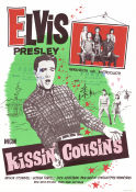 Kissin Cousins 1964 movie poster Elvis Presley Arthur O´Connell Glenda Farrell Gene Nelson Musicals