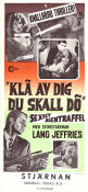 Klä av dig du skall dö 1966 poster Lang Jeffries Emma Danieli Andrea Bosic Mario Caiano Agenter