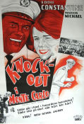 Knock-out i Monte Carlo 1960 poster Eddie Constantine Marion Michael Gunther Philipp Georg Jacoby