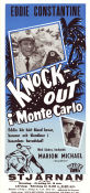 Knock-out i Monte Carlo 1960 poster Eddie Constantine Marion Michael Gunther Philipp Georg Jacoby