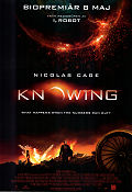 Knowing 2009 movie poster Nicolas Cage Chandler Canterbury Rose Byrne Alex Proyas