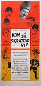 When Comedy Was King 1960 movie poster Charlie Chaplin Helan och Halvan