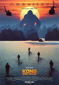 Kong Skull Island 2017 movie poster Tom Hiddleston Samuel L Jackson Brie Larson Jordan Vogt-Roberts