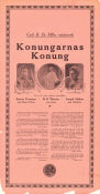 Konungarnas konung 1927 poster HB Warner Dorothy Cumming Ernest Torrence Cecil B DeMille Religion