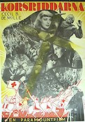 The Crusades 1935 movie poster Loretta Young Cecil B DeMille