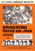 Krakatoa: East of Java 1968 poster Maximilian Schell Bernard L Kowalski