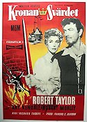 Quentin Durward 1955 movie poster Robert Taylor Kay Kendall Robert Morley Richard Thorpe Adventure and matine