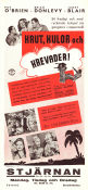 Krut kulor och krevader 1942 poster Pat O´Brien Brian Donlevy Janet Blair