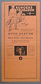 Kungens trubadur 1931 movie poster Otto Gebühr