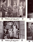 Kvinnan gör mig galen 1949 lobby card set Curt Masreliez Margaretha Fahlén Stig Järrel Börje Larsson