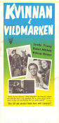 Kvinnan i vildmarken 1948 poster Loretta Young William Holden Robert Mitchum Norman Foster