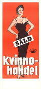 Kvinnohandel 1957 poster Georges Marchal Agnes Laurent Daniela Rocca Maurice Cloche