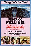 La citta delle donne 1980 poster Marcello Mastroianni Federico Fellini