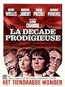 La décade prodigieuse 1971 movie poster Anthony Perkins Michel Piccoli Marlene Jobert Orson Welles Claude Chabrol