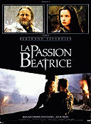 La passion de Beatrice 1987 poster Julie Delpy Bertrand Tavernier