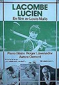 Lacombe Lucien 1974 movie poster Pierre Blaise Aurore Clément Holger Löwenadler Louis Malle