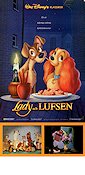 Lady and the Tramp 1955 poster Barbara Luddy Clyde Geronimi