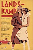 Landskamp 1932 poster Gun Holmqvist