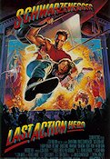 Last Action Hero 1993 movie poster Arnold Schwarzenegger Sharon Stone