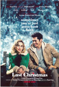 Last Christmas 2019 movie poster Madison Ingoldsby Emma Thompson Boris Isakovic Paul Feig Holiday Romance