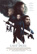 The Last Duel 2021 movie poster Matt Damon Adam Driver Jodie Comer Ben Affleck Ridley Scott