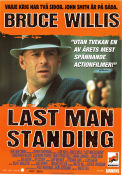 Last Man Standing 1996 poster Bruce Willis Bruce Dern William Sanderson Walter Hill Mafia