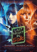 Last Night in Soho 2021 movie poster Thomasin McKenzie Anya Taylor-Joy Matt Smith Edgar Wright