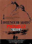 Lawrence of Arabia 1962 movie poster Alec Guinness Anthony Quinn Peter O´Toole Omar Sharif David Lean