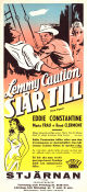 Lemmy Caution slår till 1955 poster Eddie Constantine Maria Frau Franois Perrot Pierre Chevalier